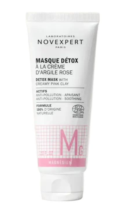 Novexpert Detox Mask With Creamy Pink Clay