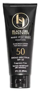 Black Girl Sunscreen Make It Hybrid™ SPF 50 Sunscreen