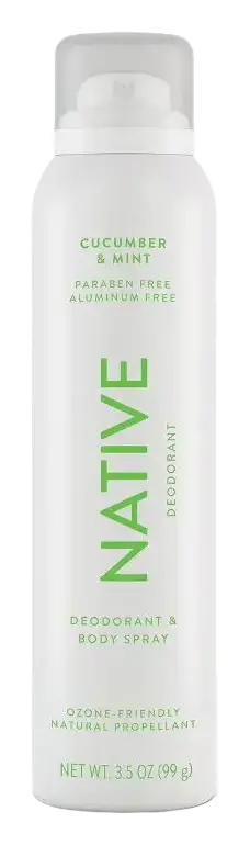 Native Deodorant & Body Spray Cucumber & Mint