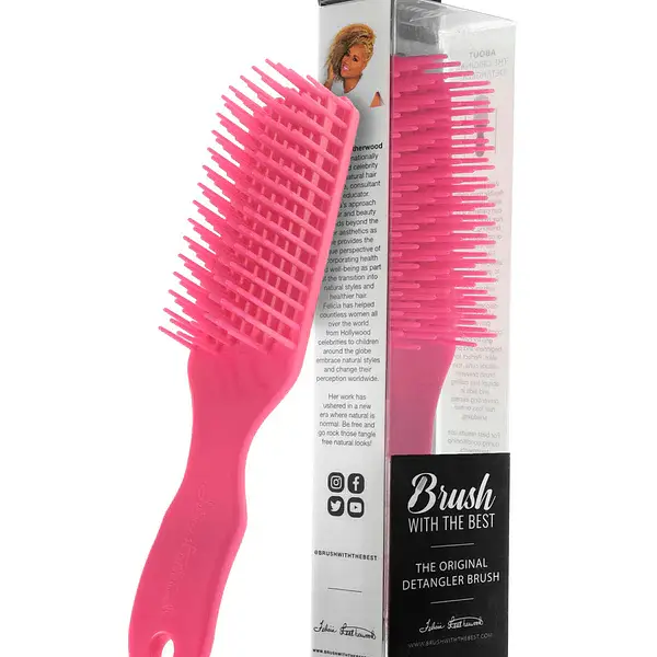 Felicia Leatherwood The Original Detangler Brush Pink