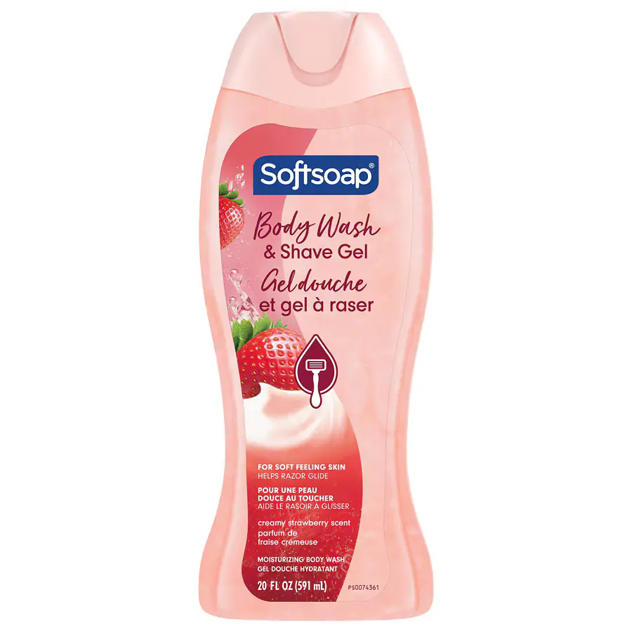 Softsoap Body Wash & Shave Gel Creamy Strawberry