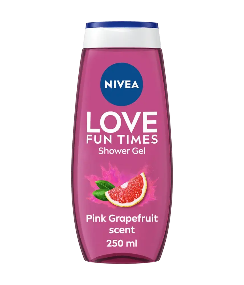 Nivea Love Fun Times Shower Gel Pink Grapefruit UK