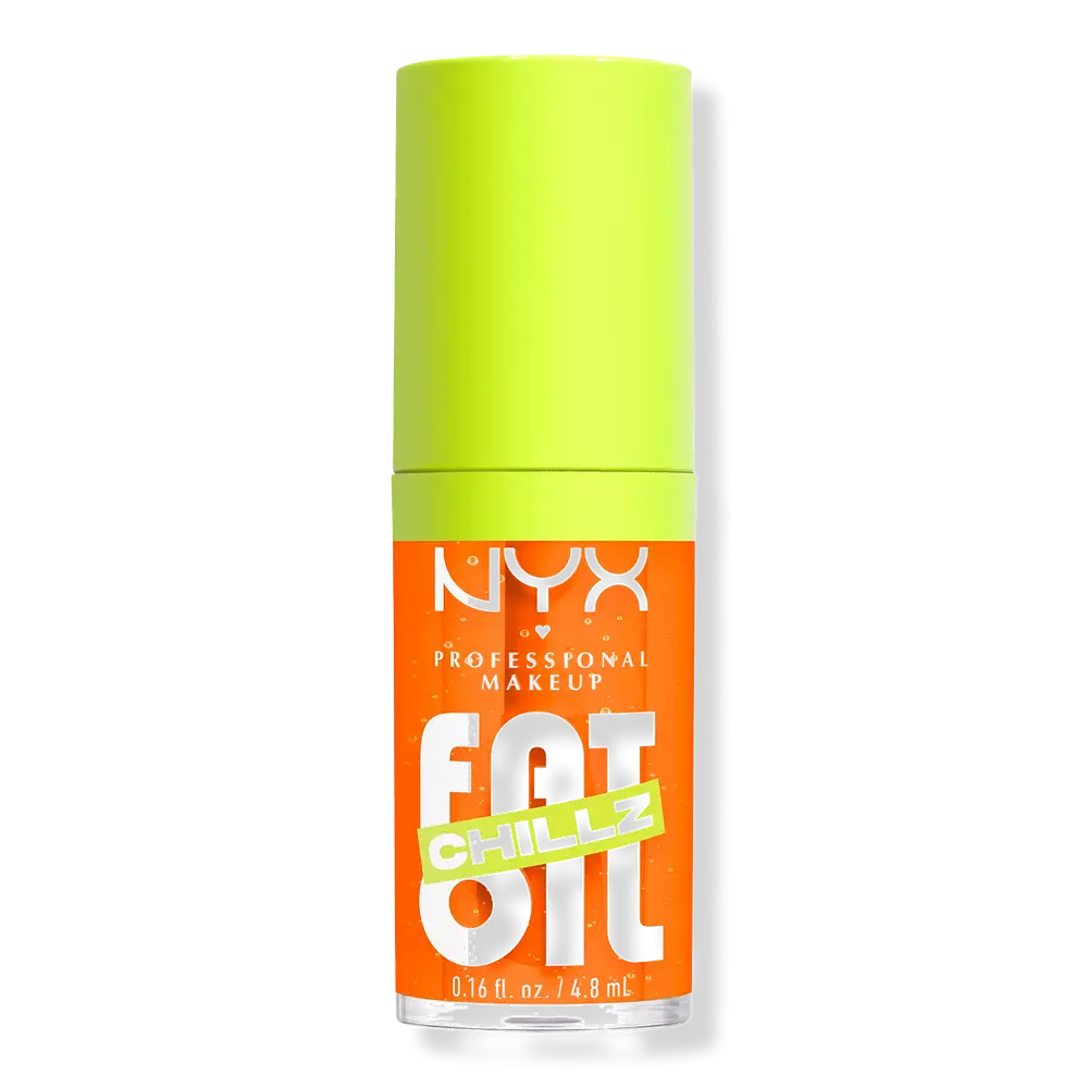 NYX Cosmetics Fat Oil Lip Drip Chillz Cooling Lip Oil Citrus Chiller