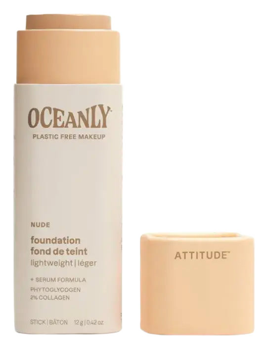 ATTITUDE Oceanly Light Coverage Foundation Stick Nude