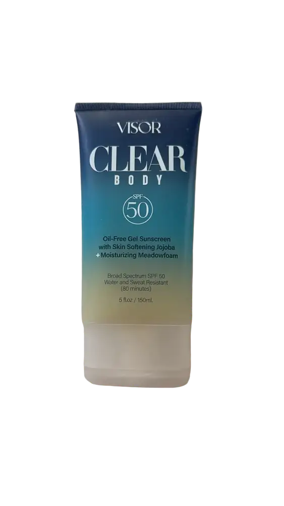 VISOR SKINCARE Clear Body Oil-Free Gel Sunscreen SPF 50