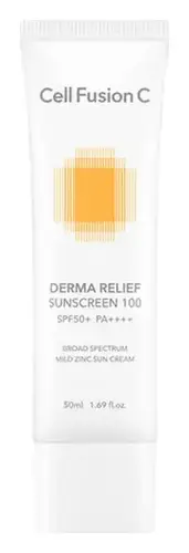 Cell Fusion C Derma Relief Sunscreen 100 SPF50+ PA++++