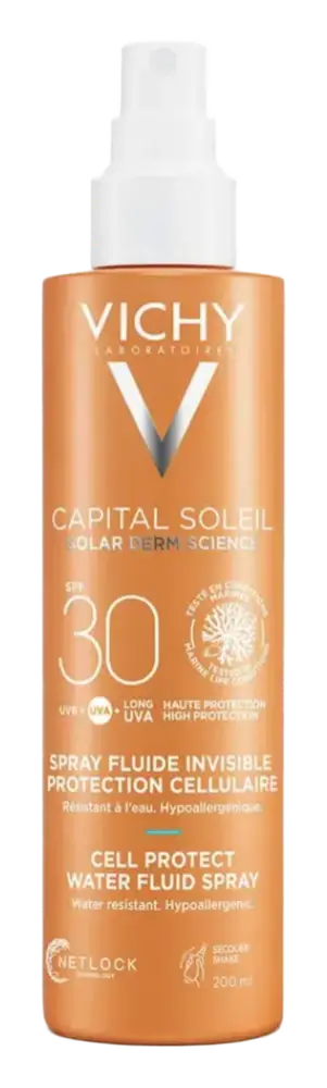 Vichy Capital Soleil Cell Protect Invisible UVA + UVB Sun Protection Spray SPF30