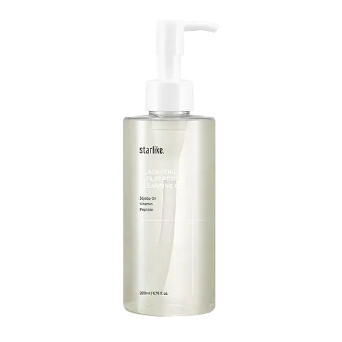 Starlike Black Pore Vita Peptide Cleansing Oil