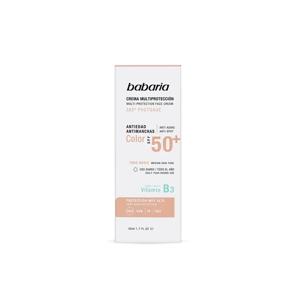 Babaria Multi Protection Face Cream SPF50+