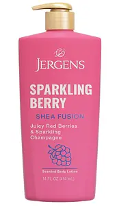 Jergens Skincare Shea Fusion Scented Body Lotion Sparkling Berry