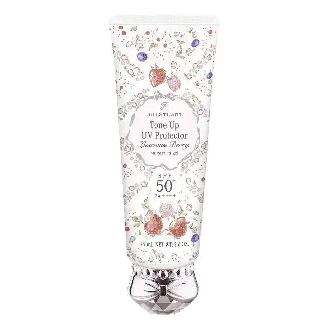 Jill Stuart Tone Up UV Protector Luscious Berry Sunscreen Gel SPF 50+