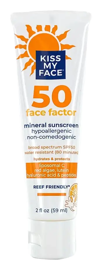 Kiss My Face Face Factor Mineral Sunscreen SPF 50