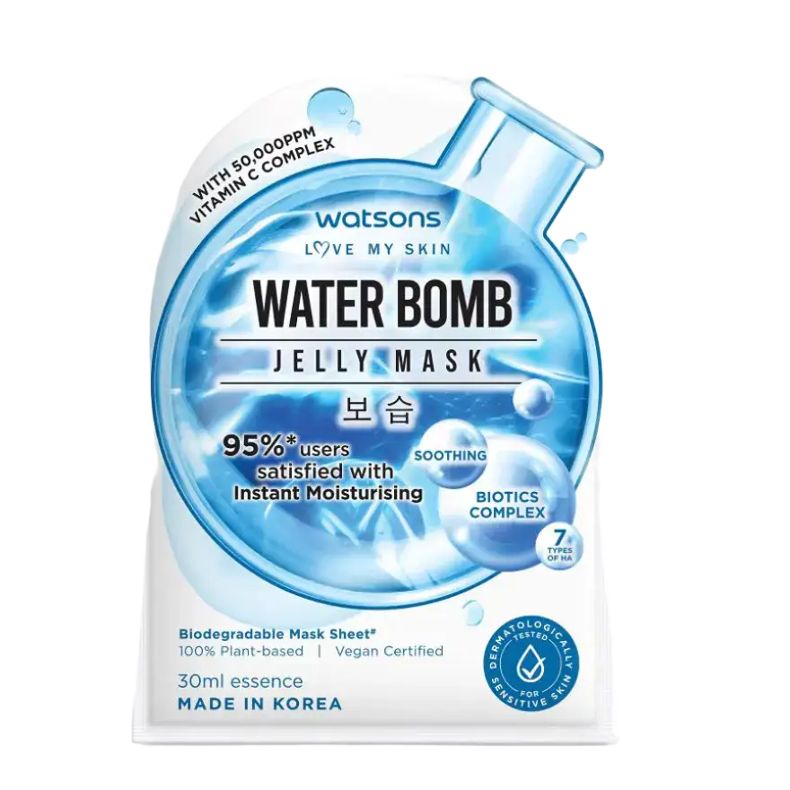 Watsons Water Bomb Jelly Mask
