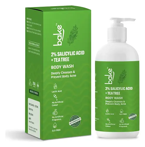 Bake 2% Salicylic Acid + Tea Tree Body Wash