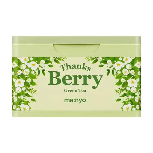 ma:nyo Thanks Berry Mask Green Tea
