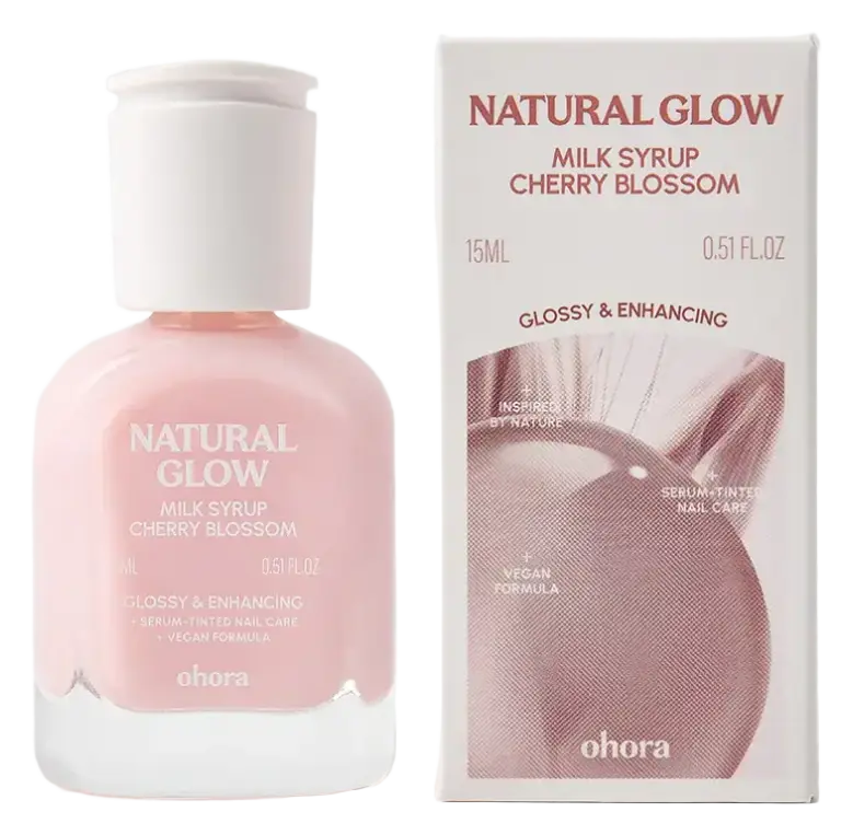 ohora Natural Glow Nail Care Polish Cherry Blossom