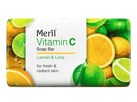 Meril Vitamin C Soap Bar Lemon & Lime