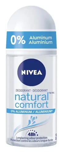 Nivea Natural Comfort Aluminum Free Roll-On Deodorant