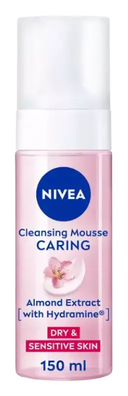 Nivea Cleansing Mousse Caring Almond Extract