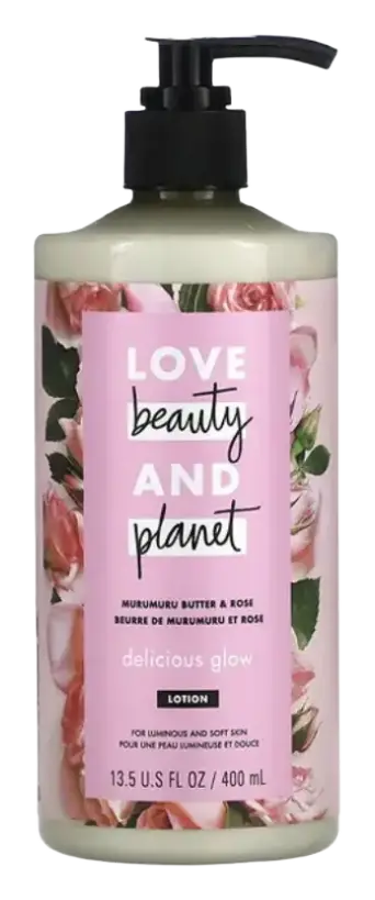 Love Beauty and Planet Murumuru Butter and Rose Body Lotion