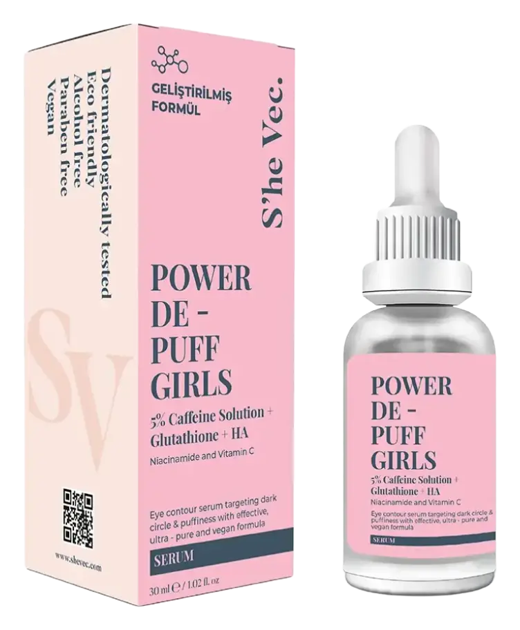 S'he vec Power De-Puff Girls Eye Contour Serum