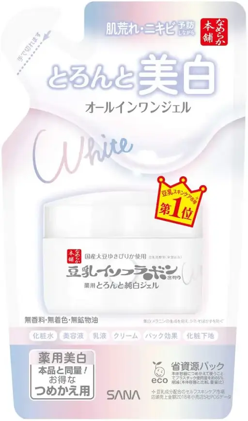 SANA Nameraka Honpo Thick Gel Medicated Whitening