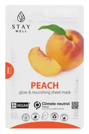 Stay Well Climate Neutral Face Mask Peach
