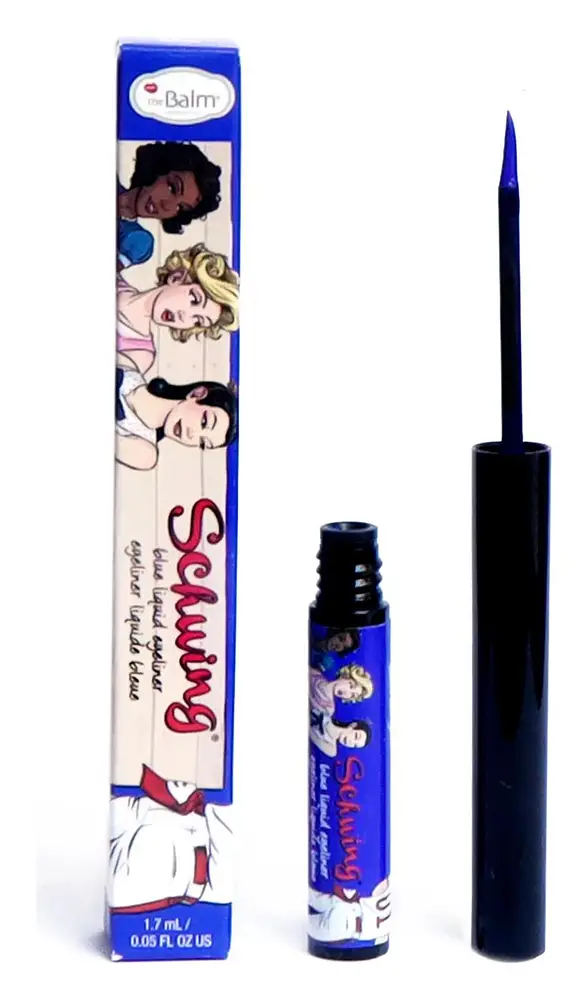 theBalm Cosmetics Schwing Liquid Eyeliner Sapphire Blue