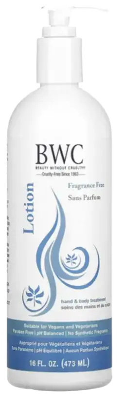 Beauty Without Cruelty Fragrance-Free Hand & Body Lotion