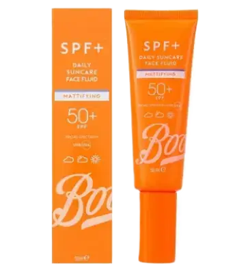 Boots Mattifying Daily Suncare Face Fluid SPF 50+