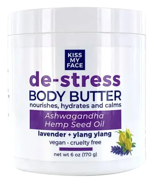 Kiss My Face De-Stress Body Butter Lavender + Ylang Ylang