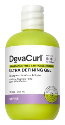 DevaCurl Ultra Defining Gel Strong Hold No-Crunch Styler Fragrance-Free