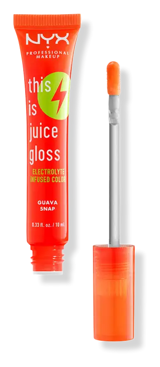 NYX Cosmetics This is Juice Gloss Hydrating Lip Gloss Guava Snap