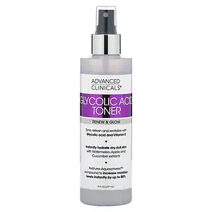 Advanced Clinicals Glycolic Acid Toner Renew & Glow