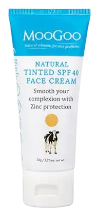 MooGoo Tinted SPF 40 Face Cream