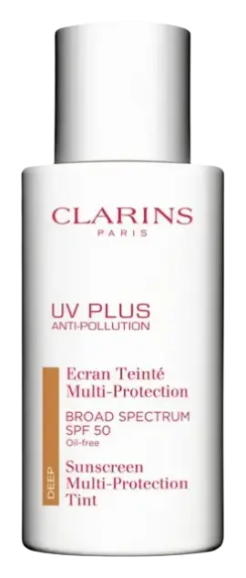 Clarins UV PLUS Anti-Pollution Sunscreen Multi-Protection Tint SPF 50