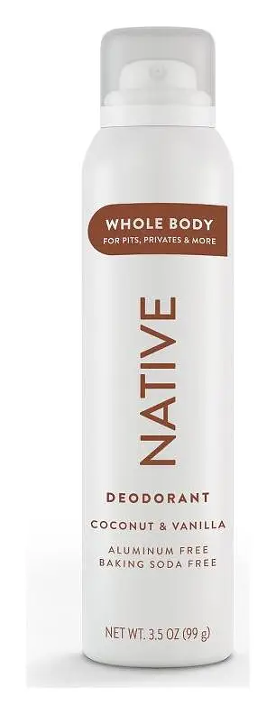 Native Whole Body Deodorant Spray Coconut & Vanilla