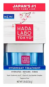 Hada Labo Overnight Treatment Smoothing Cream & Perfecting Serum