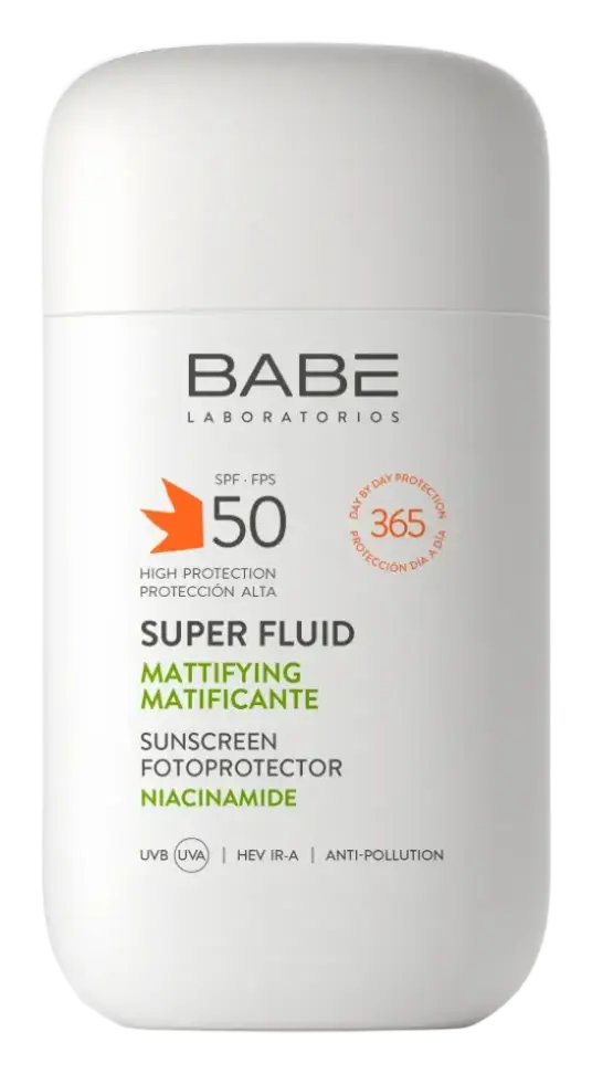 BABE Laboratorios Super Fluid Sunscreen Mattifying SPF 50