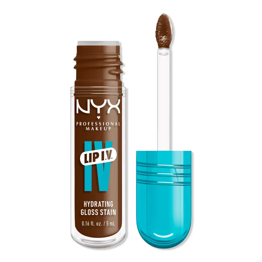 NYX Cosmetics Lip IV Hydrating Gloss Stain 04 Cocoa Quench