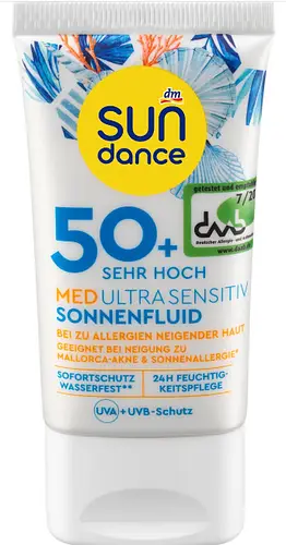 Sundance Med Ultra Sensitiv Fluid SPF50+