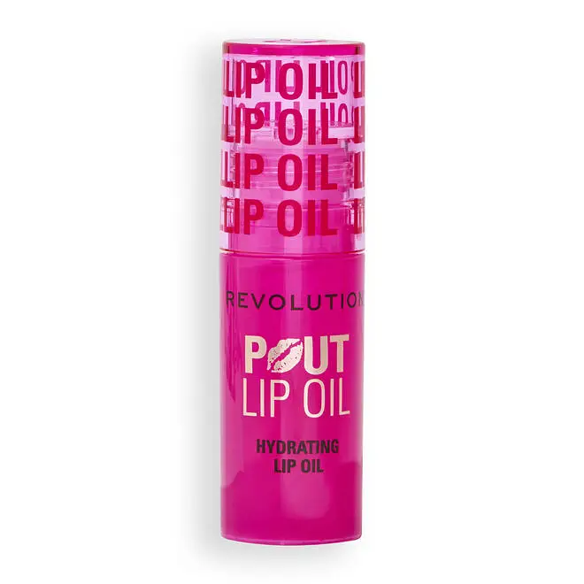 Revolution Beauty Pout Lip Oil Raspberry Pink