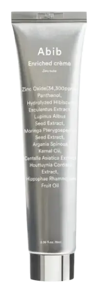 Abib Enriched Crème Zinc Tube