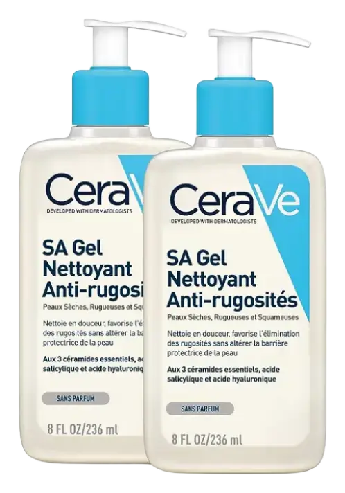 CeraVe SA Gel Nettoyant Anti-Rugosités France