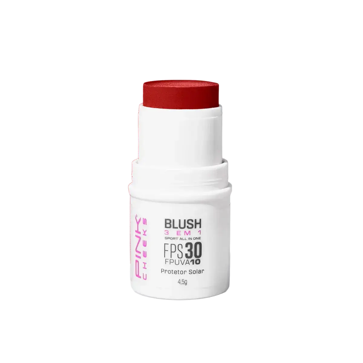 Pink Cheeks Blush 3 Em 1 Sport All In One FPS 30 Red Cherry