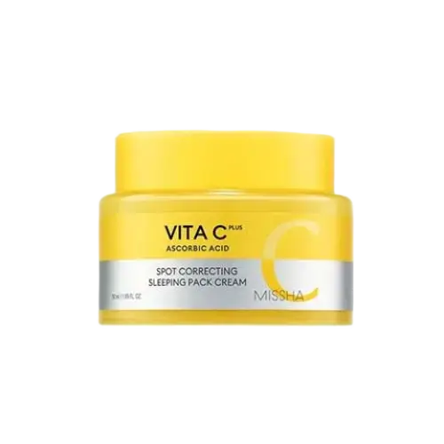 Missha Vita C Spot Correcting Sleeping Pack Cream