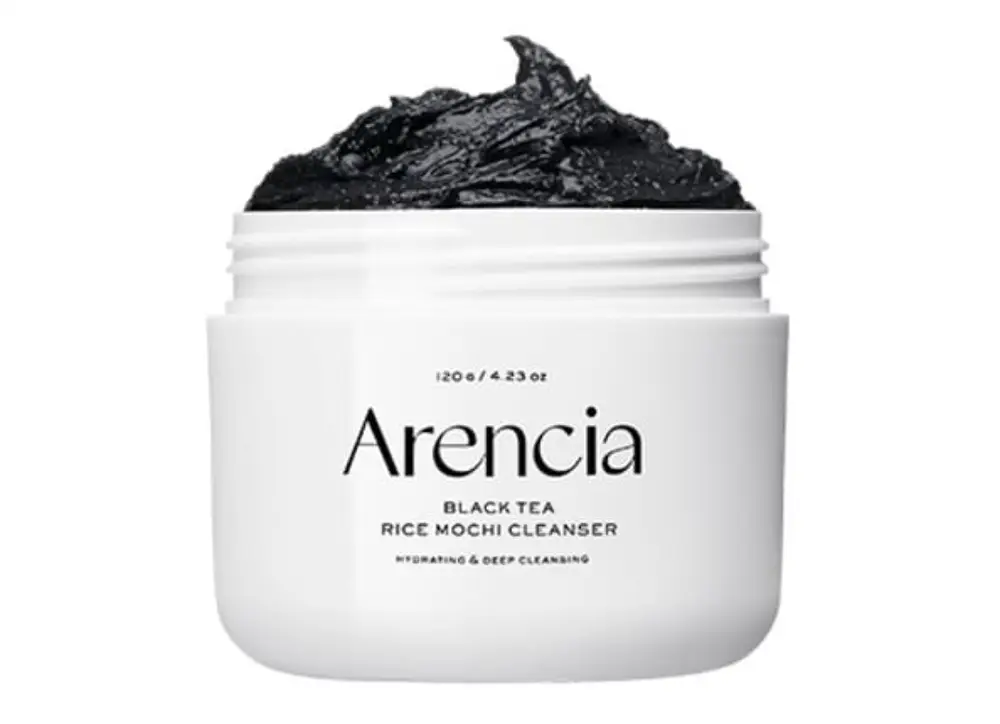 Arencia Black Tea Rice Mochi Cleanser