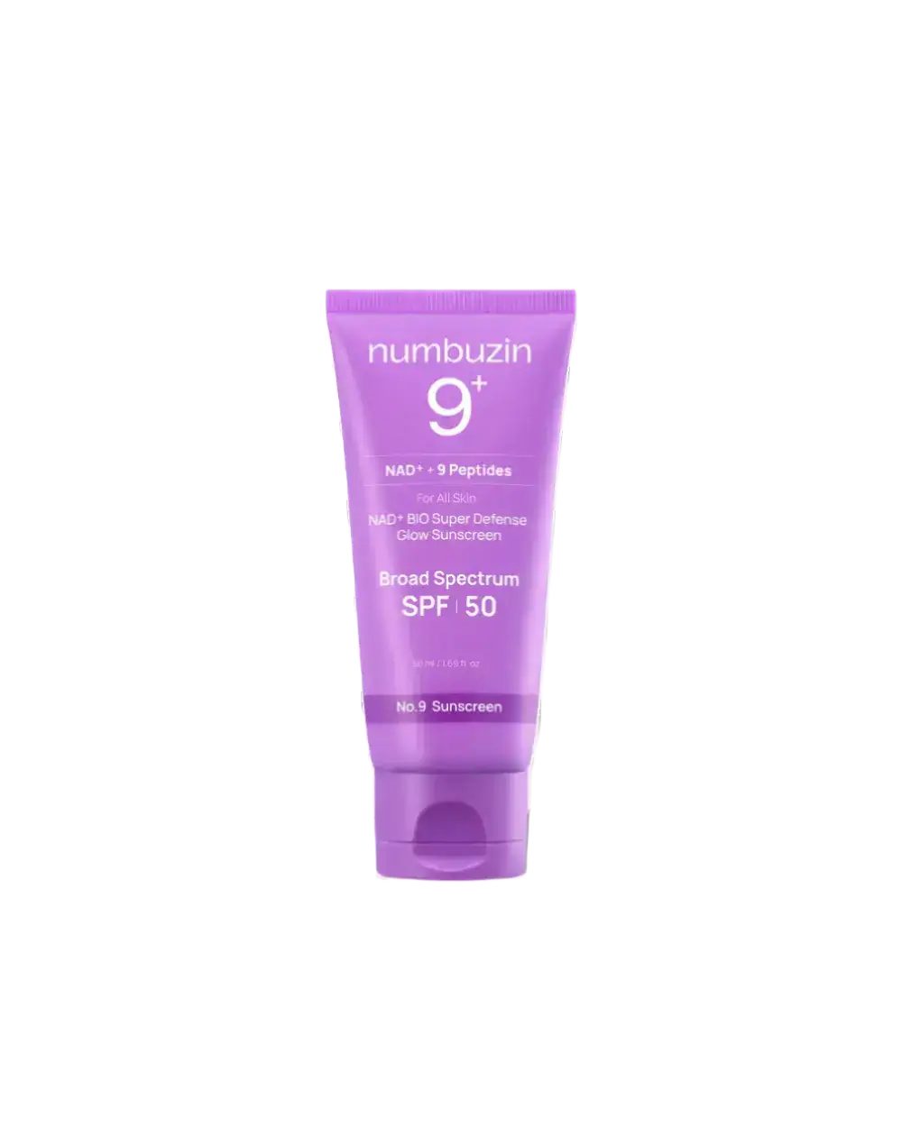 Numbuzin 9+ NAD+ Bio Super Defense Glow Sunscreen SPF 50