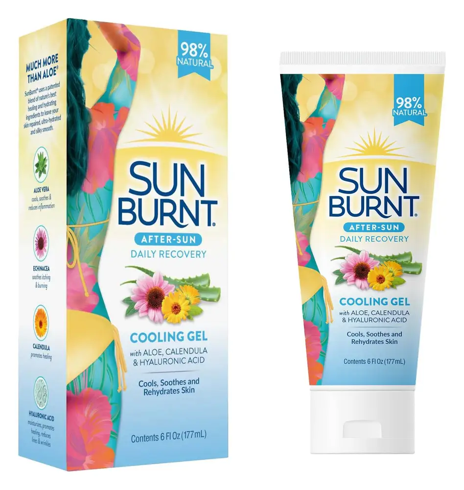 SunBurnt After-Sun Daily Recovery Cooling Gel
