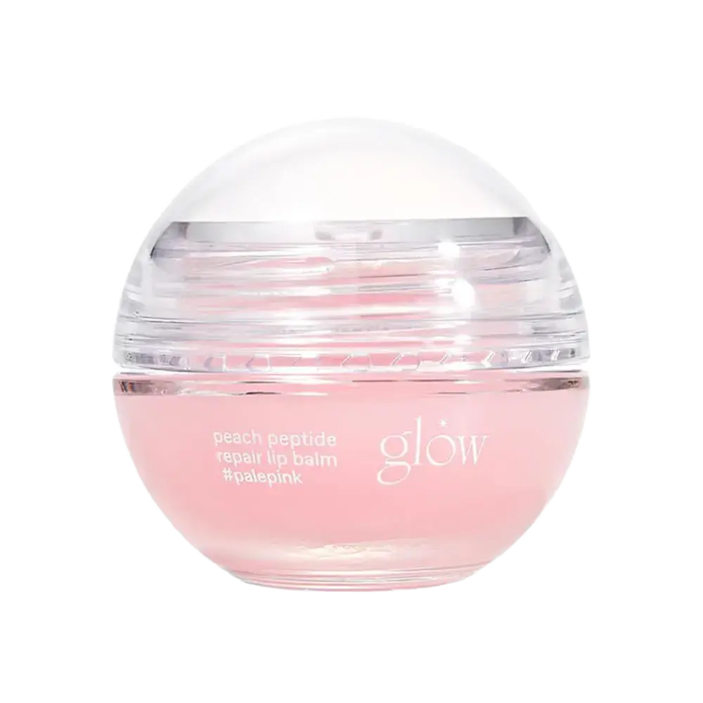 glow Peach Peptide Repair Lip Balm #PalePink